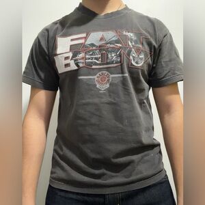 Harley-Davidson Route 66 Tulsa, Oklahoma Vintage T-Shirt (Gray Washed Edition)